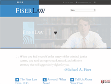 Tablet Screenshot of michaelfiser.com